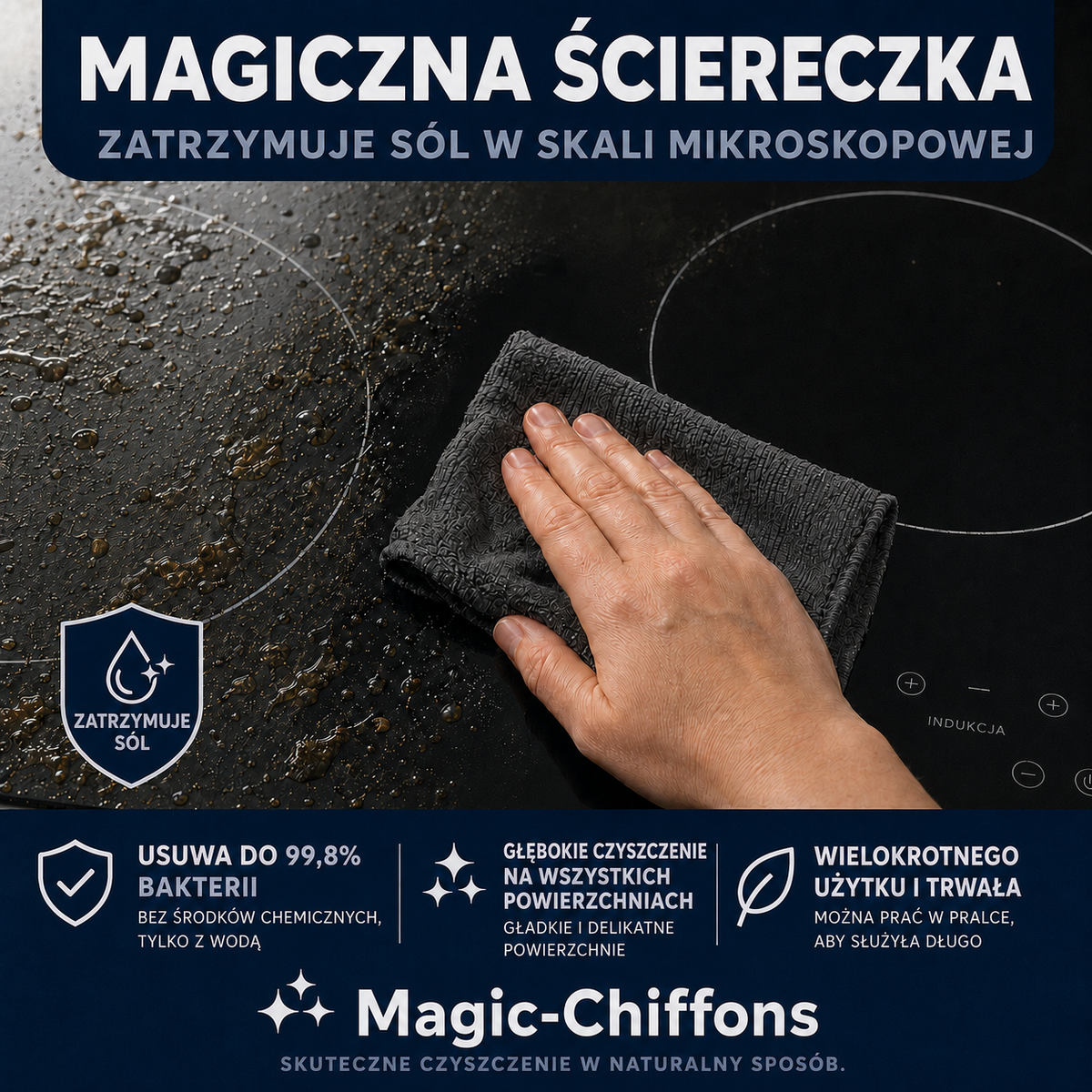 Magiczne ściereczki | 5 + 5 GRATIS