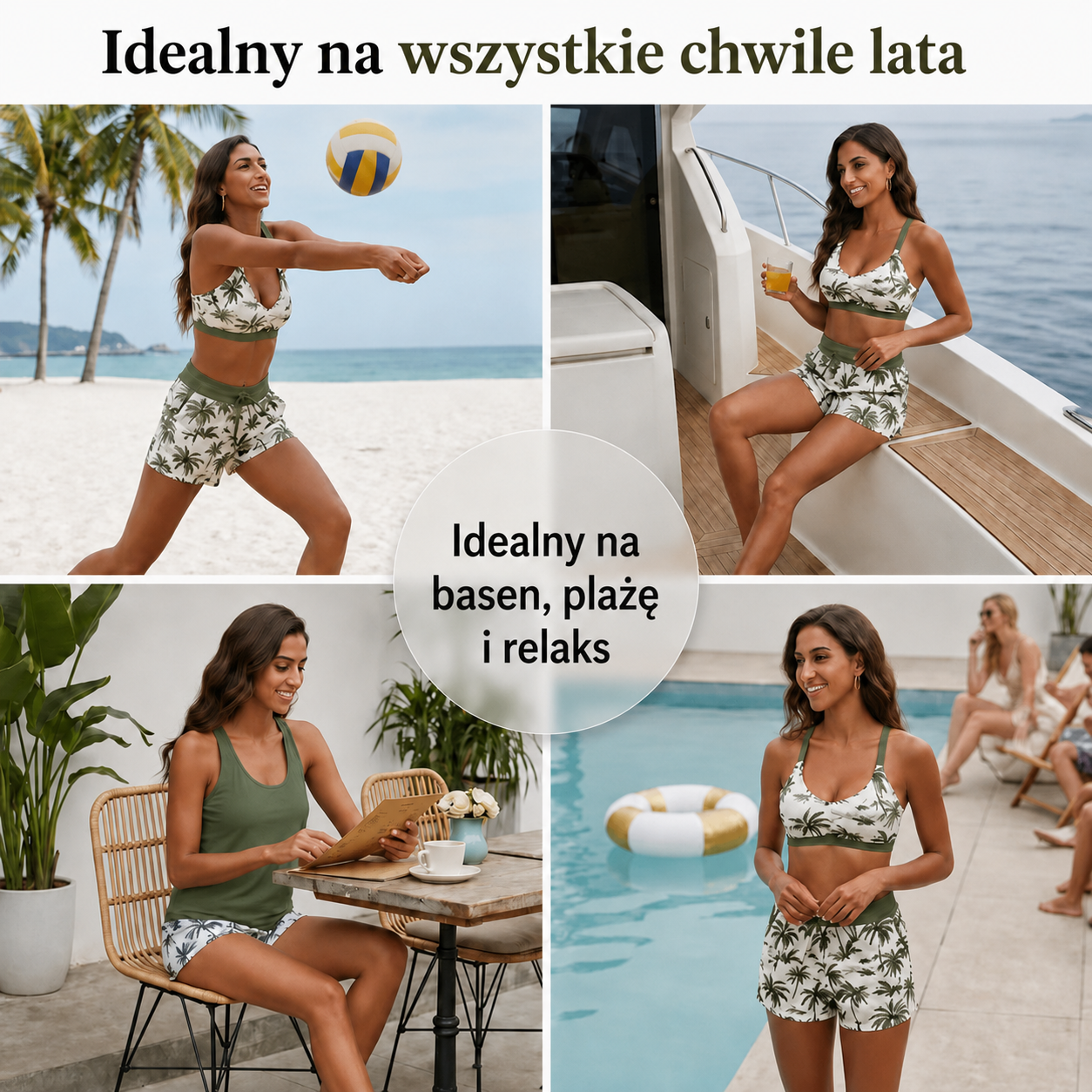 Aktywne letnie tankini