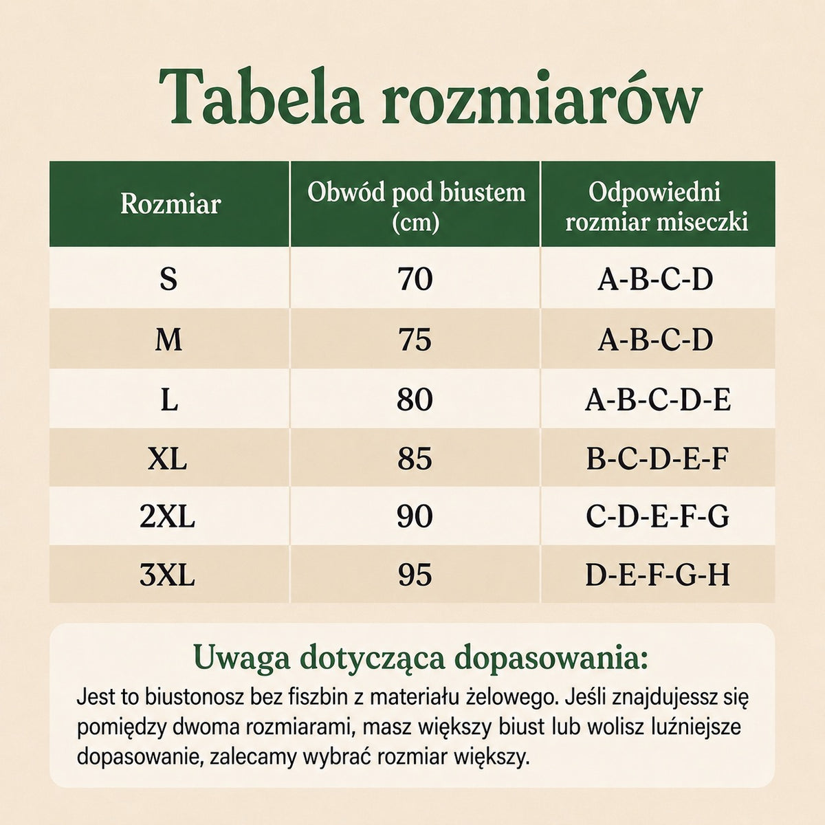 SoftForm Biustonosz - Naturalny kształt bez fiszbin i bez wypełnienia