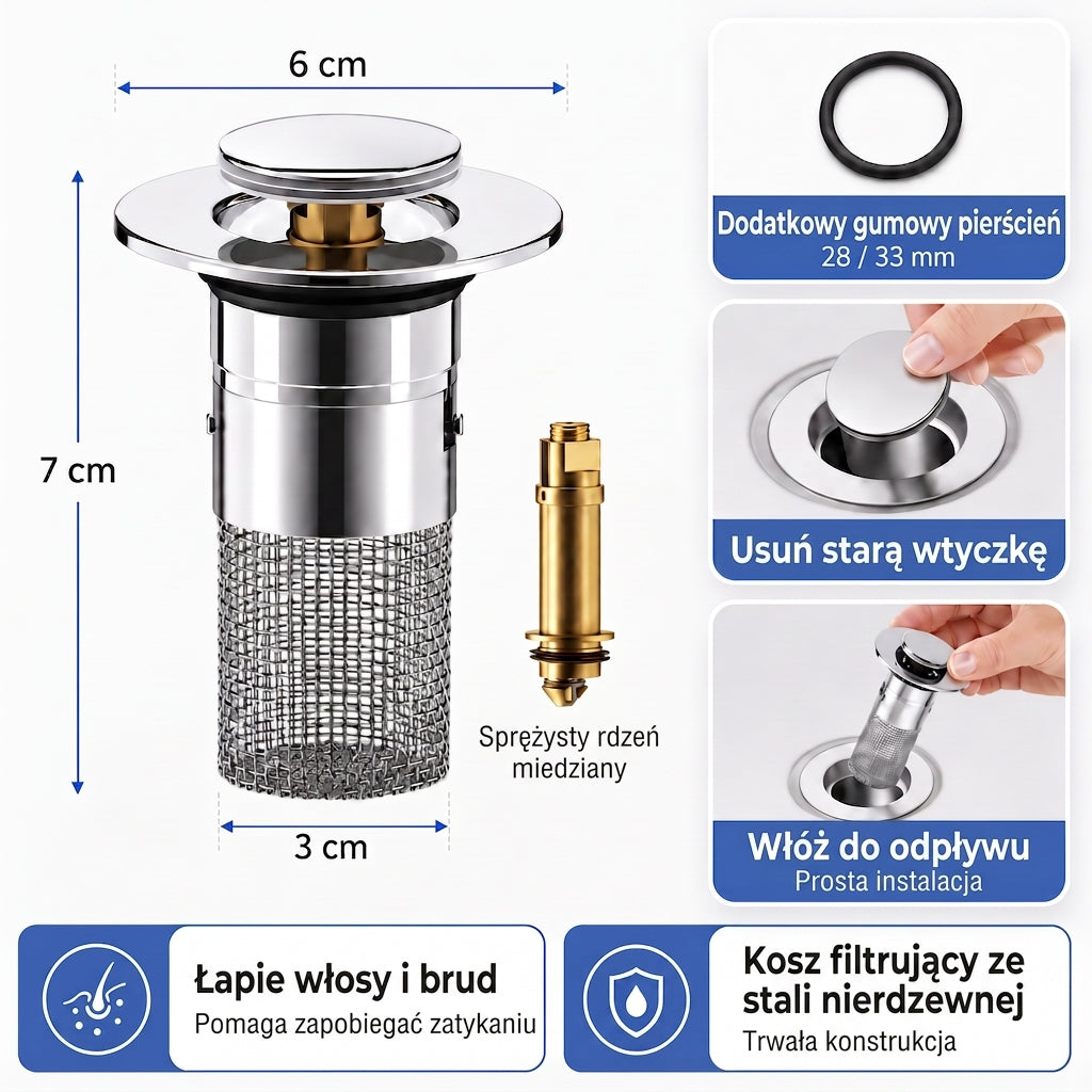 Inteligentny Filtr Odpływowy