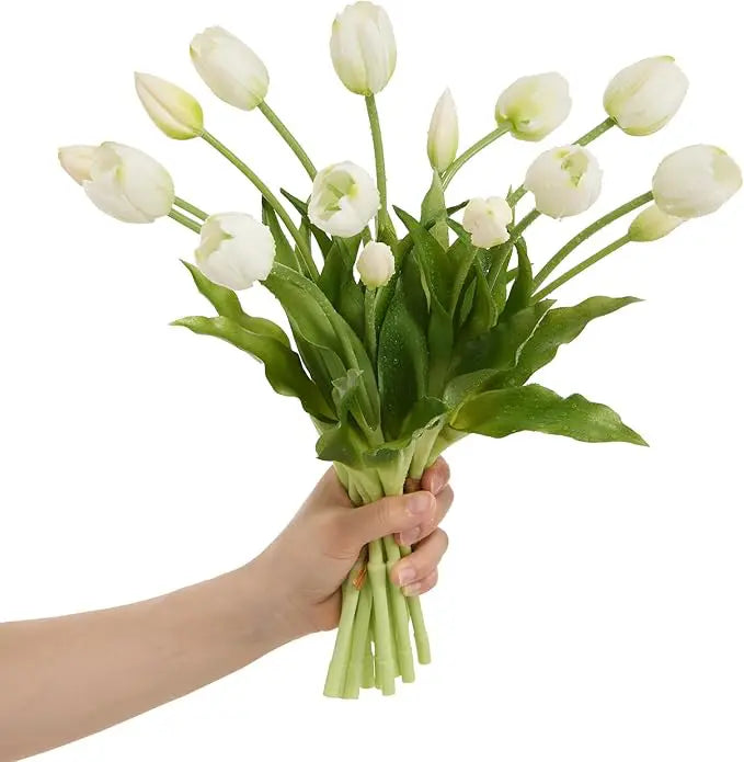 Everbloom Tulipany – Real Touch Realistyczne tulipany sztuczne o naturalnej fakturze