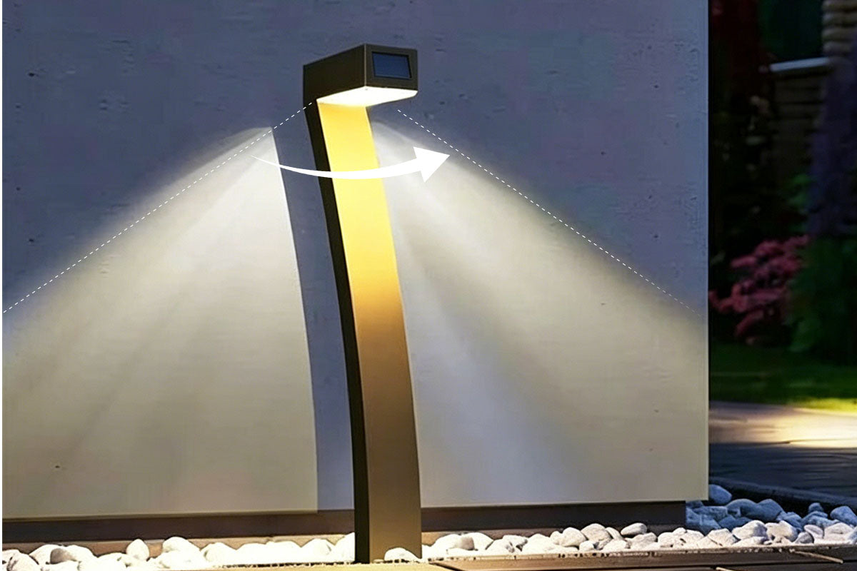 Nowoczesne Solarne Oświetlenie Ścieżki o Kreatywnym Designie