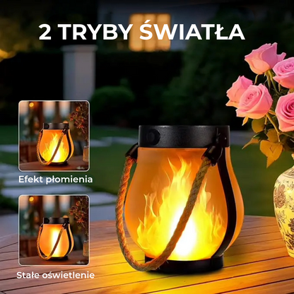 Solarna Lampa Płomieniowa