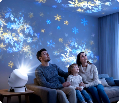 Dynamicznie Obracający się Projektor LED