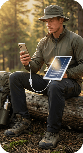 Przenośna Ładowarka Solarna