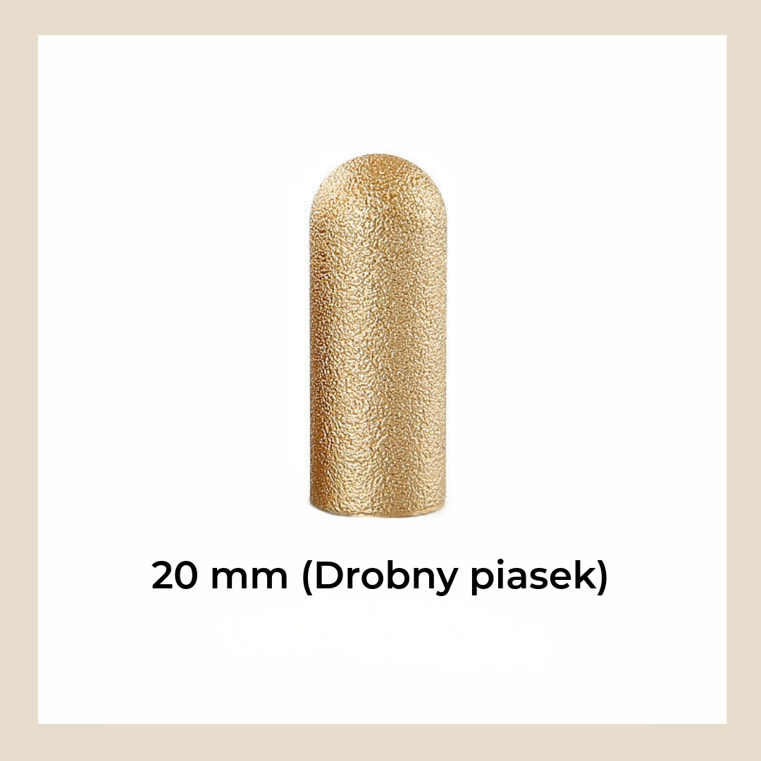 Okrągła, ścierna głowica szlifierska lutowana próżniowo