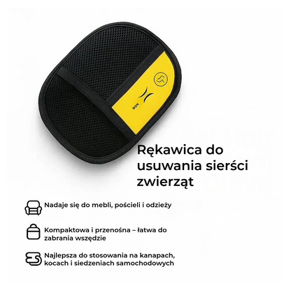 Rękawica do Usuwania Sierści Zwierząt