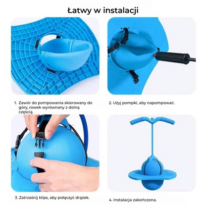 BounceBuddy – Piłka balansowa do zabawy i ruchu