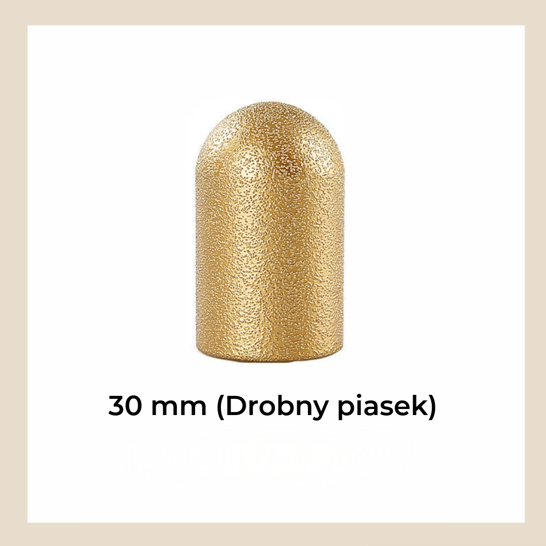 Okrągła, ścierna głowica szlifierska lutowana próżniowo