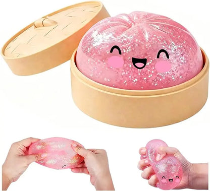 Glitter Dumpling Squishy – najsłodsza piłeczka antystresowa tego momentu