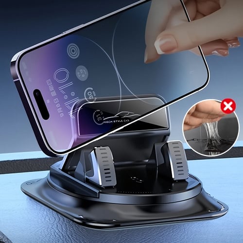Uchwyt samochodowy na telefon z funkcją obrotu 360°