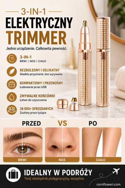 Trymer precyzyjny 3 w 1