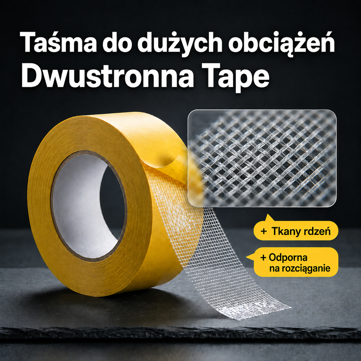 GripFix™ Taśma dwustronna