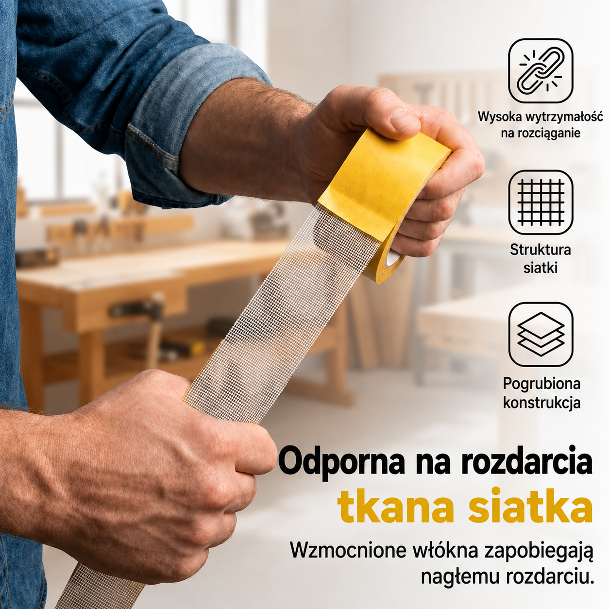 GripFix™ Taśma dwustronna