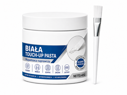 Pasta naprawcza do białych mebli