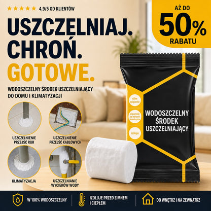 Wodoodporna masa uszczelniająca – Elastyczna, odporna na warunki atmosferyczne i łatwa w aplikacji