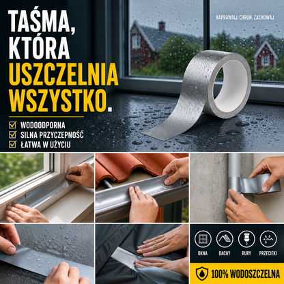 Uniwersalna taśma uszczelniająca – Wodoodporna i trwała