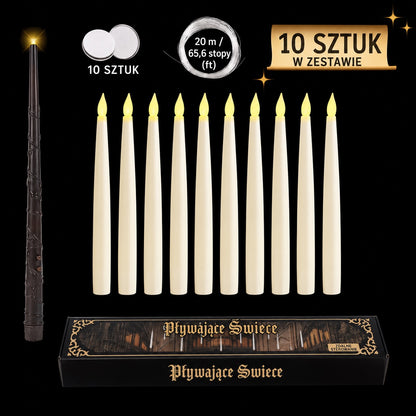 Świece unoszące się w powietrzu