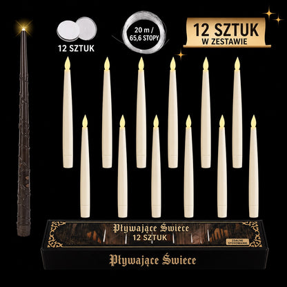 Świece unoszące się w powietrzu