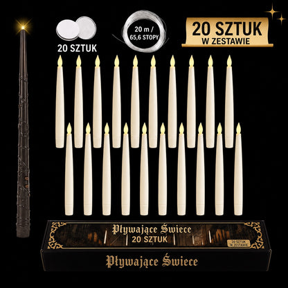 Świece unoszące się w powietrzu