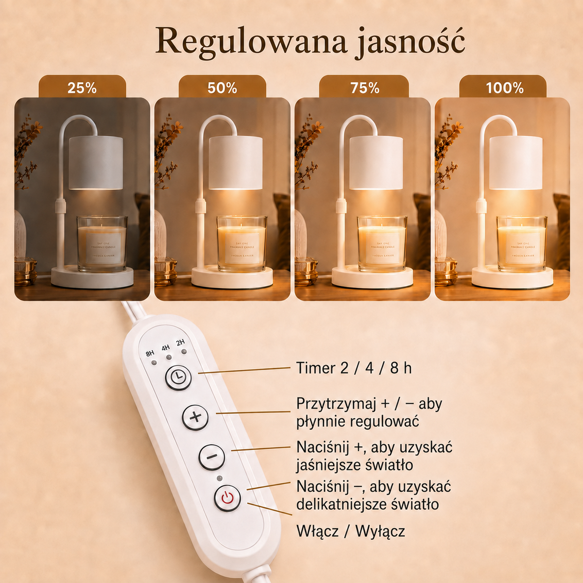 Lampa podgrzewająca świece – zapach i nastrój bez otwartego płomienia