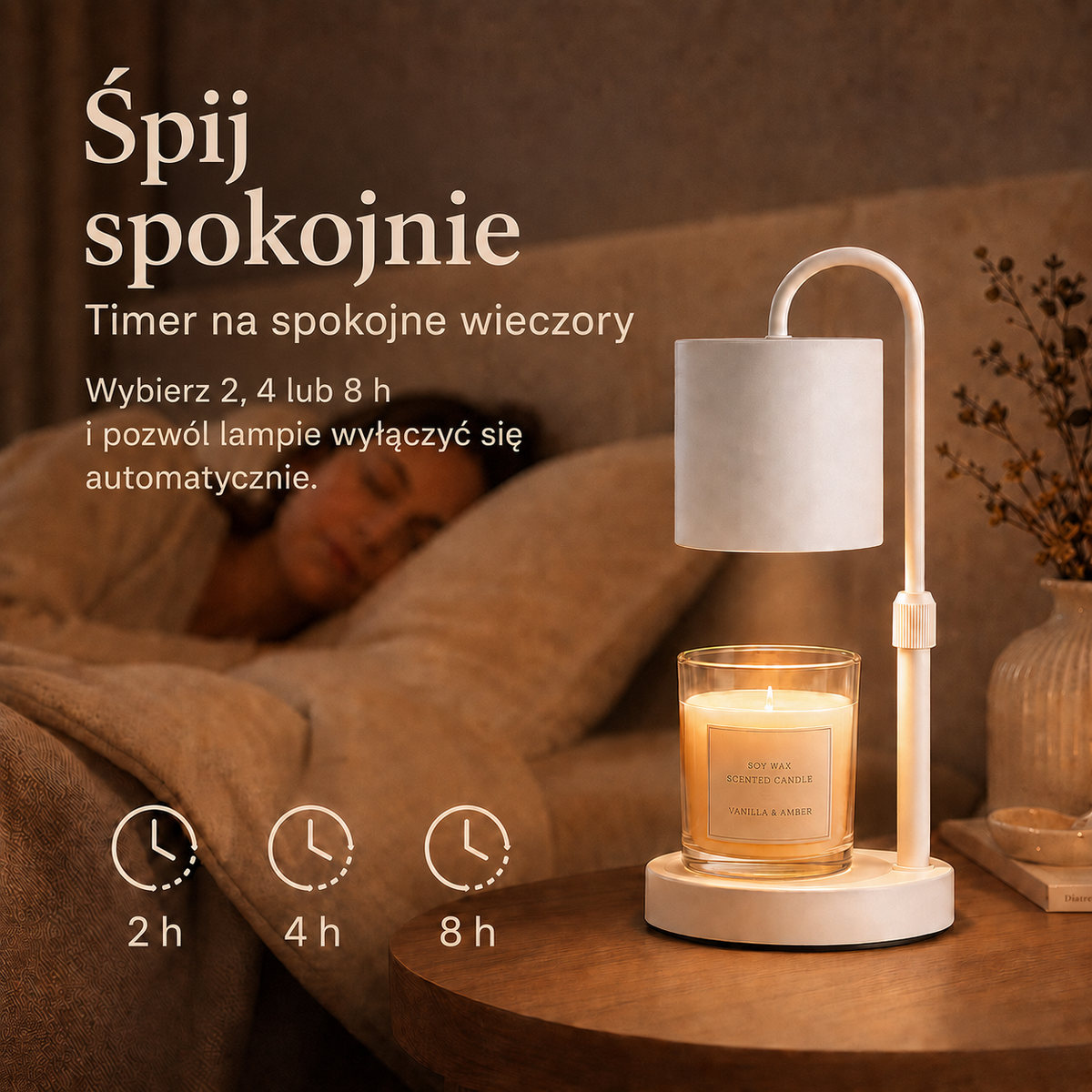 Lampa podgrzewająca świece – zapach i nastrój bez otwartego płomienia