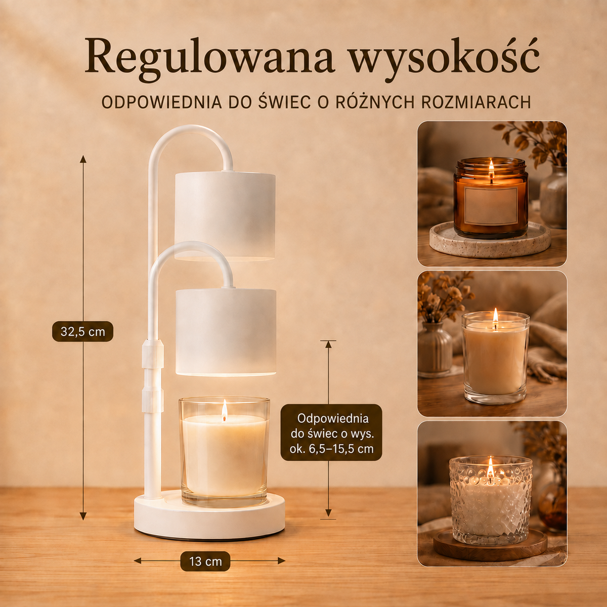 Lampa podgrzewająca świece – zapach i nastrój bez otwartego płomienia