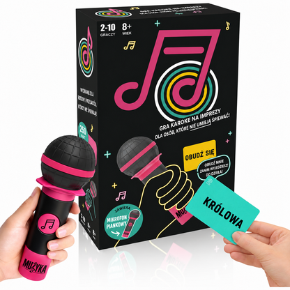 Gra z Mikrofonem Muzycznym – gra, która sprawi, że każdy zacznie śpiewać 🎤