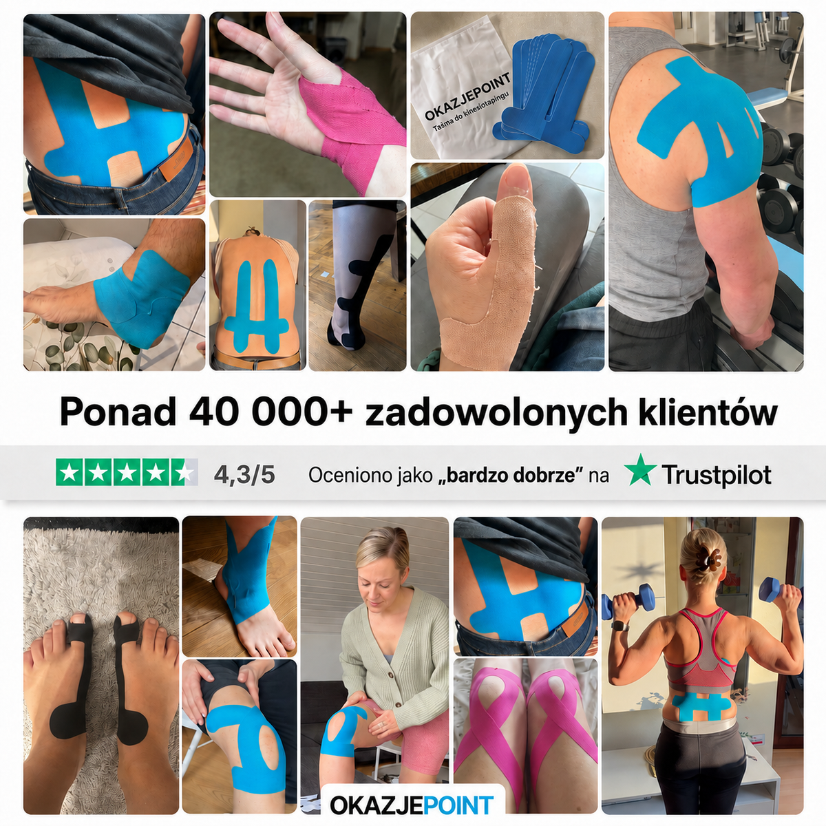 Taśma korygująca Hallux Valgus