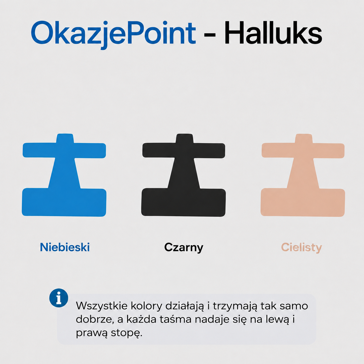 Taśma korygująca Hallux Valgus