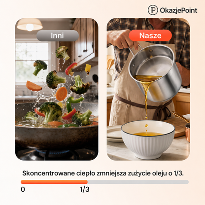 Wielofunkcyjna frytkownica – Smażenie, pieczenie, gotowanie i duszenie w jednym garnku