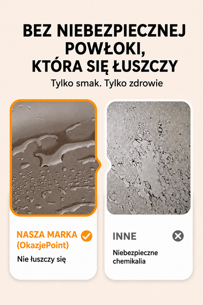 Niepowlekana patelnia żeliwna – bez chemikaliów, bez łuszczącej się powłoki