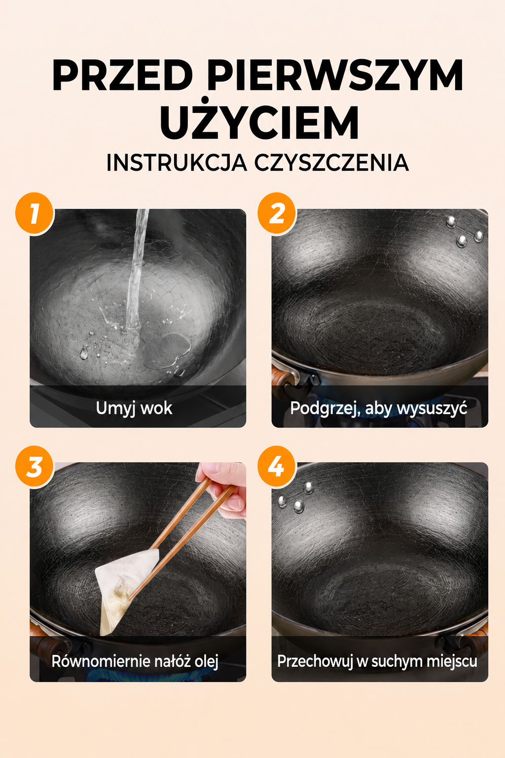 Niepowlekana patelnia żeliwna – bez chemikaliów, bez łuszczącej się powłoki