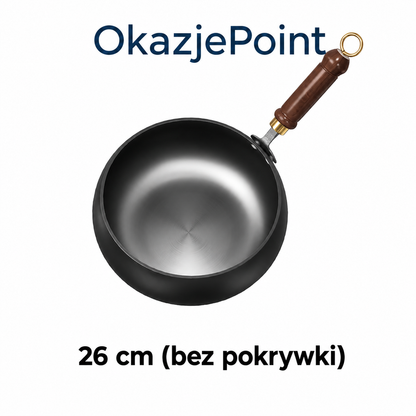 Niepowlekana patelnia żeliwna – bez chemikaliów, bez łuszczącej się powłoki