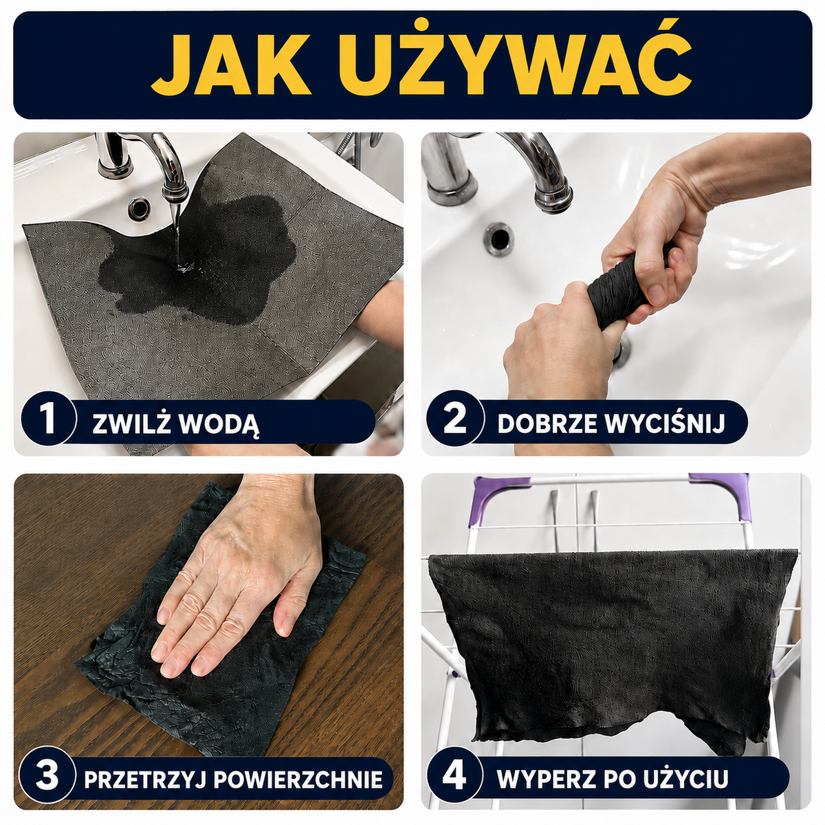 Magiczne ściereczki | 5 + 5 GRATIS