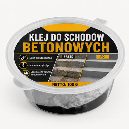 Klej do betonu do naprawy schodów – Idealny do schodów, podjazdów i tarasów