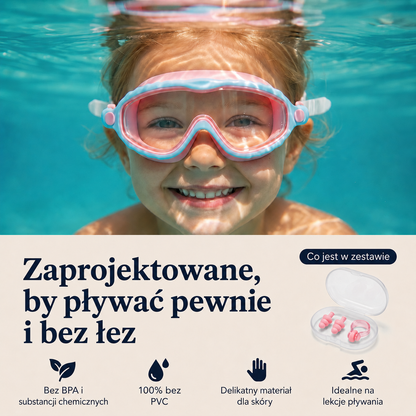 Okulary pływackie z ochroną UV