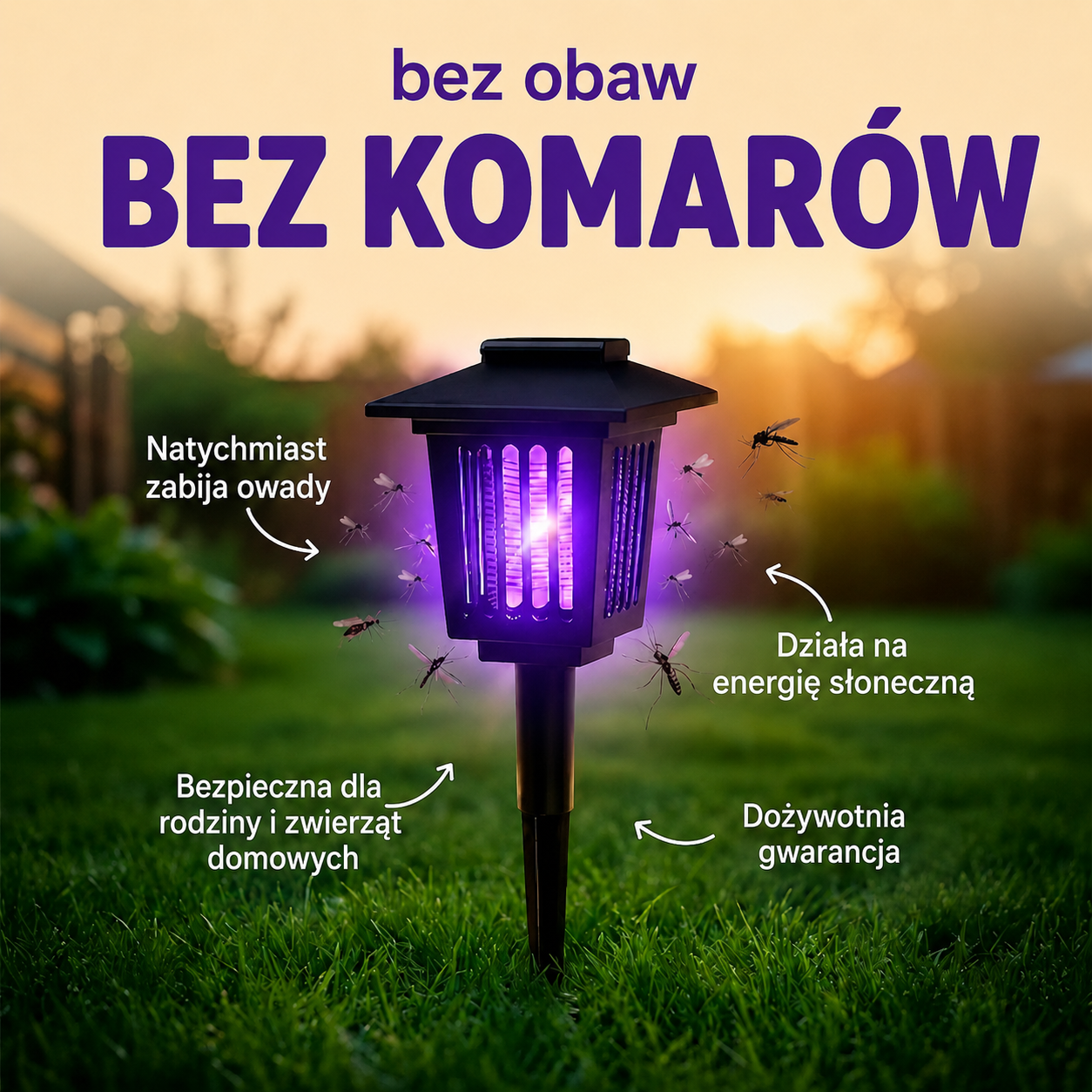 Lampa na komary