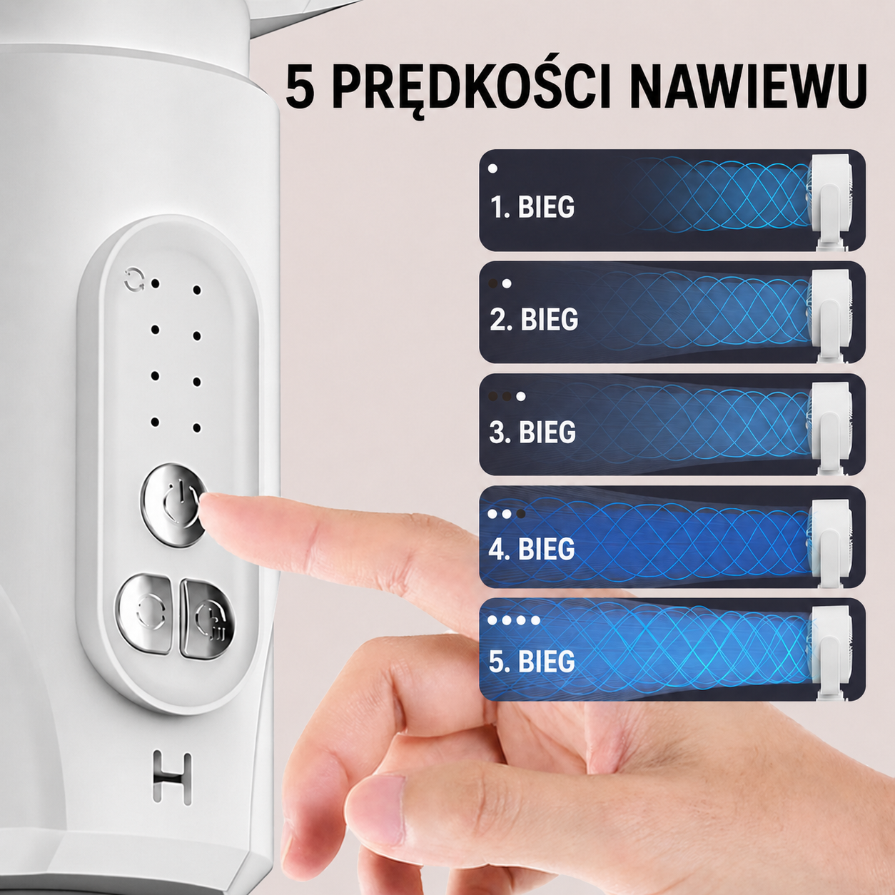 Wentylator stojący z napędem