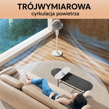 Wentylator stojący z napędem