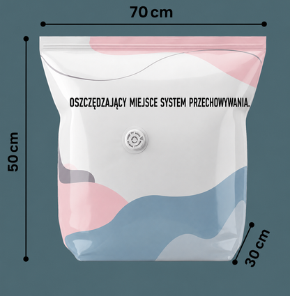 Worki próżniowe 3D do przechowywania bez pompki