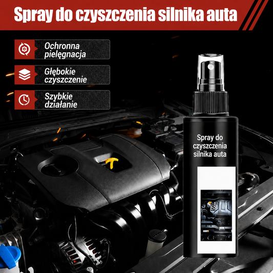 Spray do czyszczenia silnika