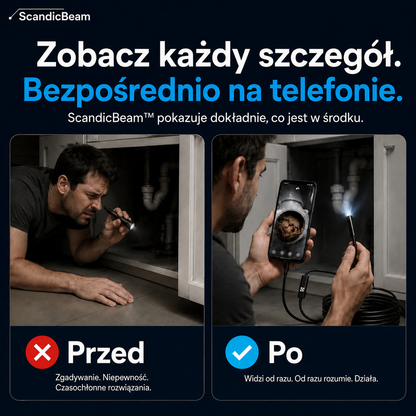 ClearBeam™ – Zobacz to, czego normalnie nigdy nie widzisz