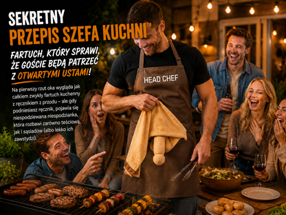 Sekretny Przepis Szefa Kuchni – fartuch, który zadziwi Twoich gości!