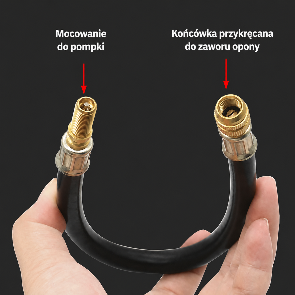 Uniwersalne przedłużenie zaworu