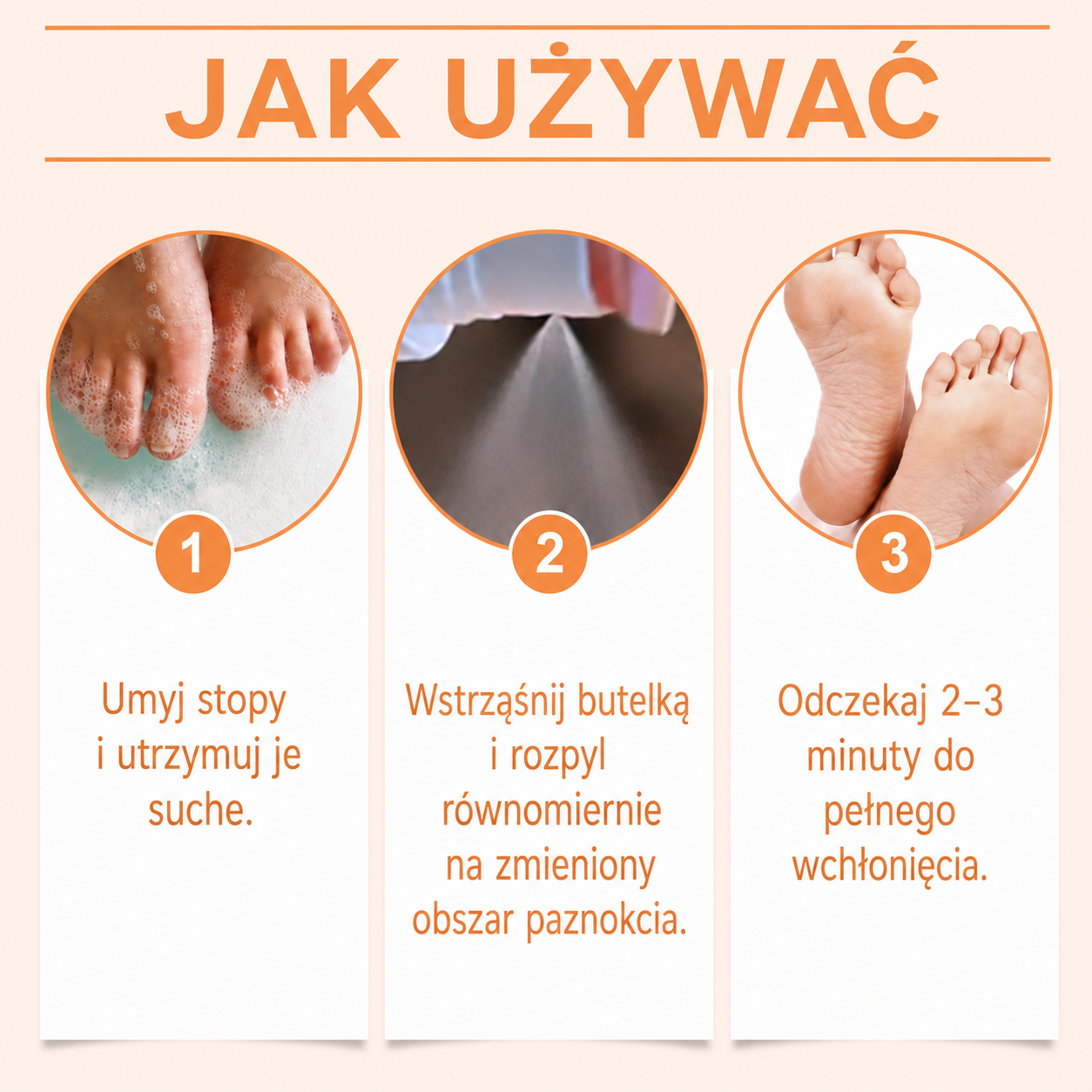 Spray z jadem pszczelim na grzybicę paznokci