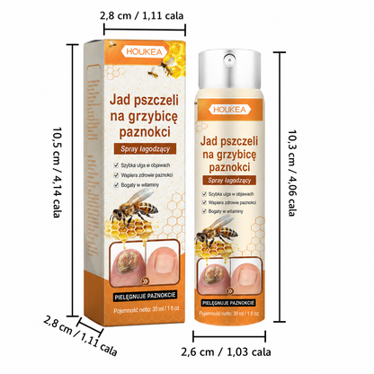 Spray z jadem pszczelim na grzybicę paznokci