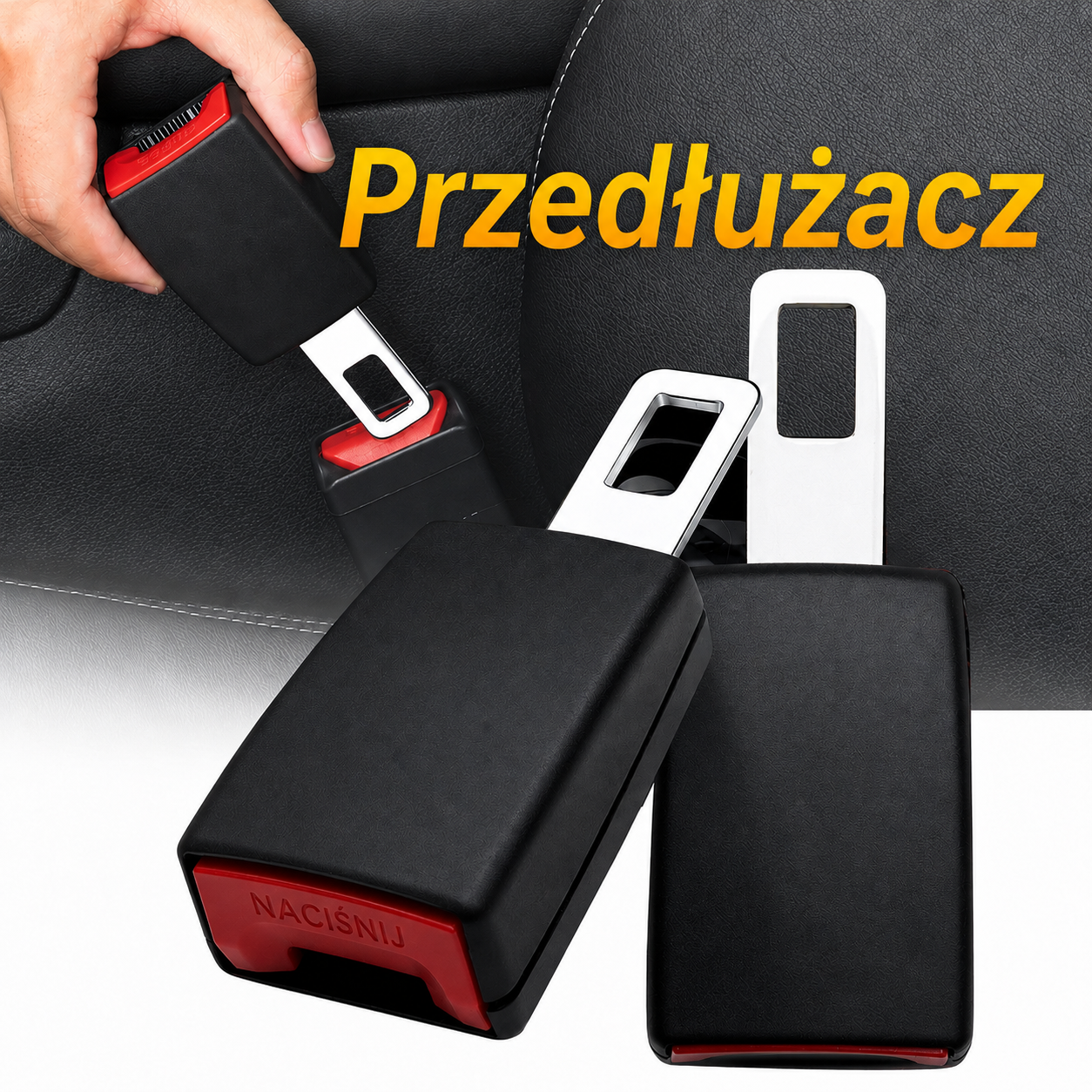 Przedłużenie pasa bezpieczeństwa do samochodu