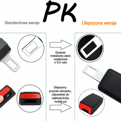 Przedłużenie pasa bezpieczeństwa do samochodu