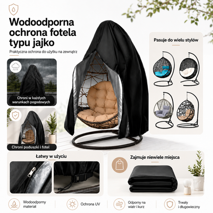 Wodoodporny pokrowiec na fotel kokon